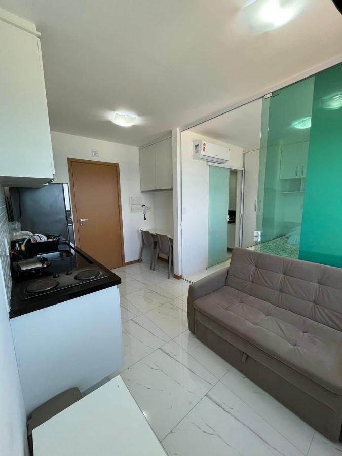 Appartamento Refugio A Beira-Mar, Ap Acolhedor E Jacuzzi Comunal Salvador Esterno foto
